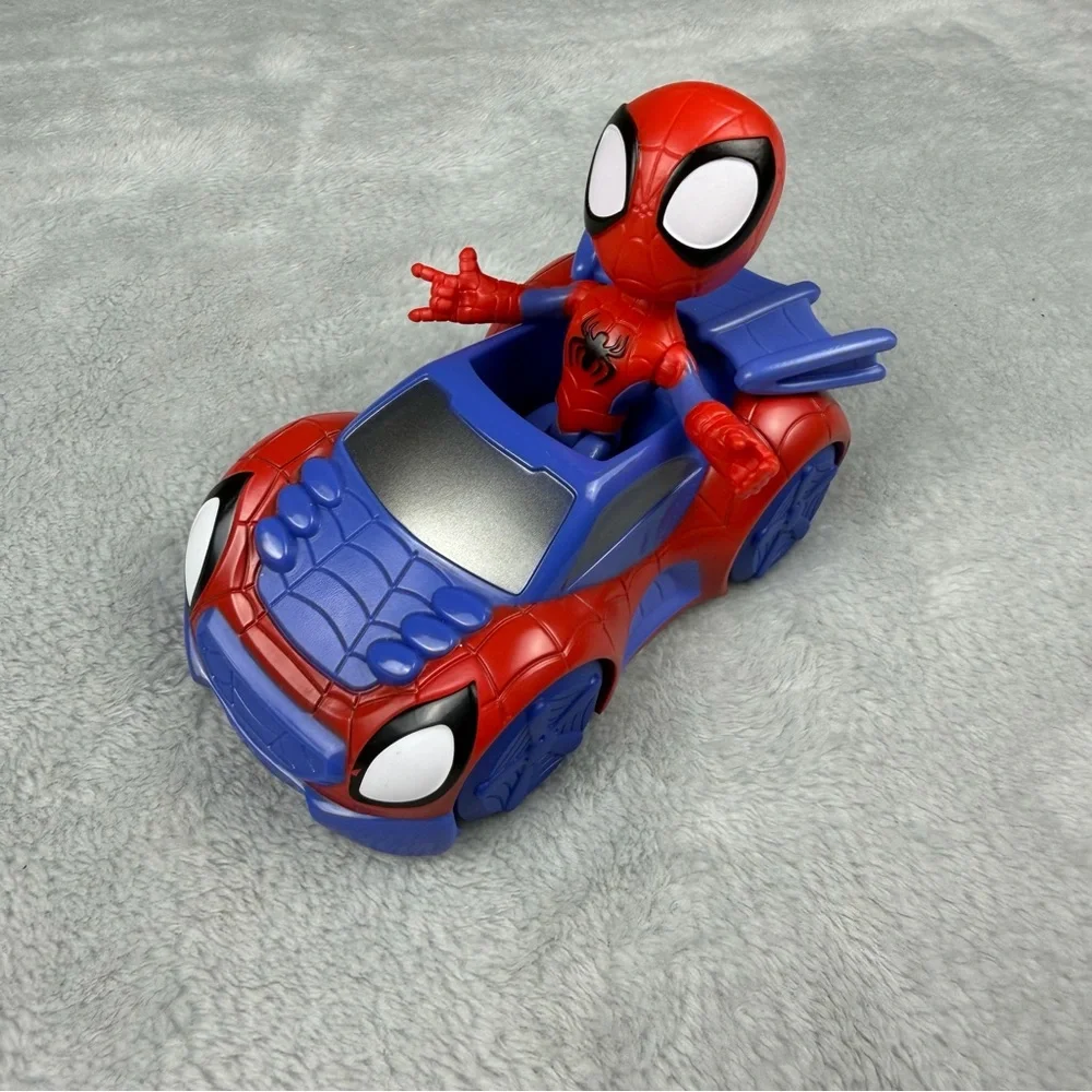 Marvel Spidey And His Amazing Friends Web Crawler Car  W/ Spider Man Figure 2021